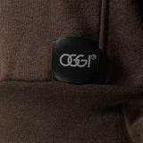 Sudadera Regular Café para Hombre - Manga Larga