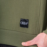 Sudadera Regular Olivo para Hombre - Manga Larga