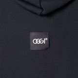 Sudadera Regular Negra para Hombre - Manga Larga
