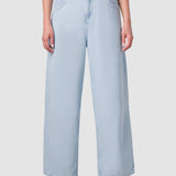 Jeans Wide Leg Azul Claro para Mujer
