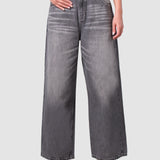 Jeans Wide Leg Negro para Mujer