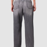Jeans Wide Leg Negro para Mujer