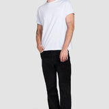 Pantalón Straight Pana Black para Hombre - Vaxter