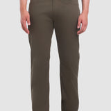 Pantalón Slim Straight Olivo para Hombre - Vaxter
