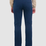 Pantalón Slim Straight Azul Marino para Hombre - Vaxter