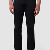 Pantalón Slim Straight Negro para Hombre - Vaxter