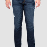 Jeans Straight Azul Oscuro para Hombre - Vaxter