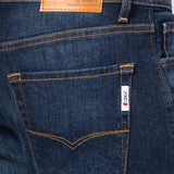 Jeans Straight Azul Oscuro para Hombre - Vaxter