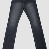Jeans Slim Straight Negro para Hombre - Vaxter
