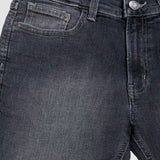 Jeans Slim Straight Negro para Hombre - Vaxter