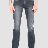 Jeans Slim Straight Negro para Hombre - Vaxter