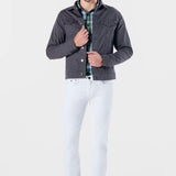 Jeans Slim Straight Blanco para Hombre - Vaxter