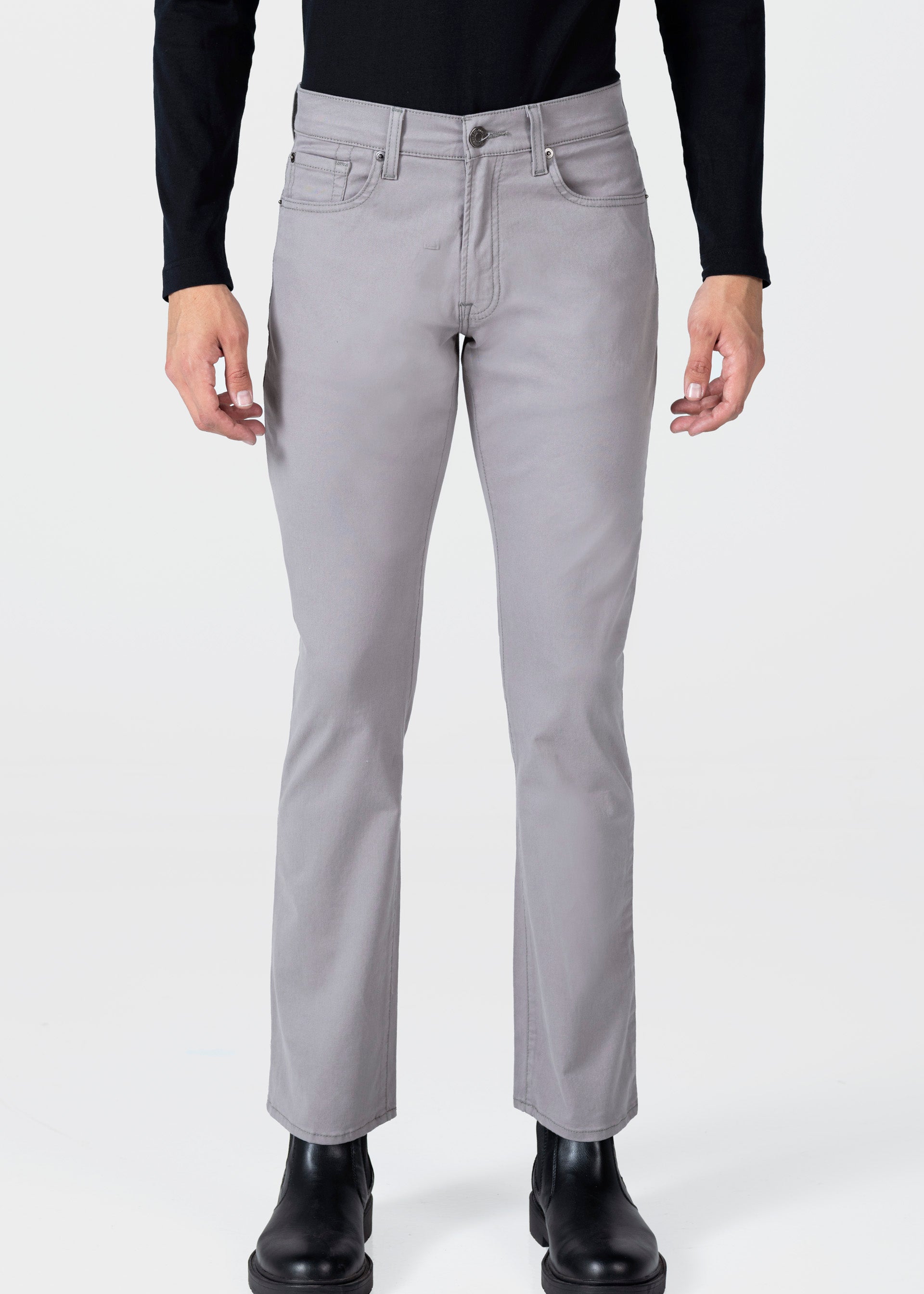 Pantalón Moda Hombre Gabardina Stretch Vaxter Slim Straight Max Oggi