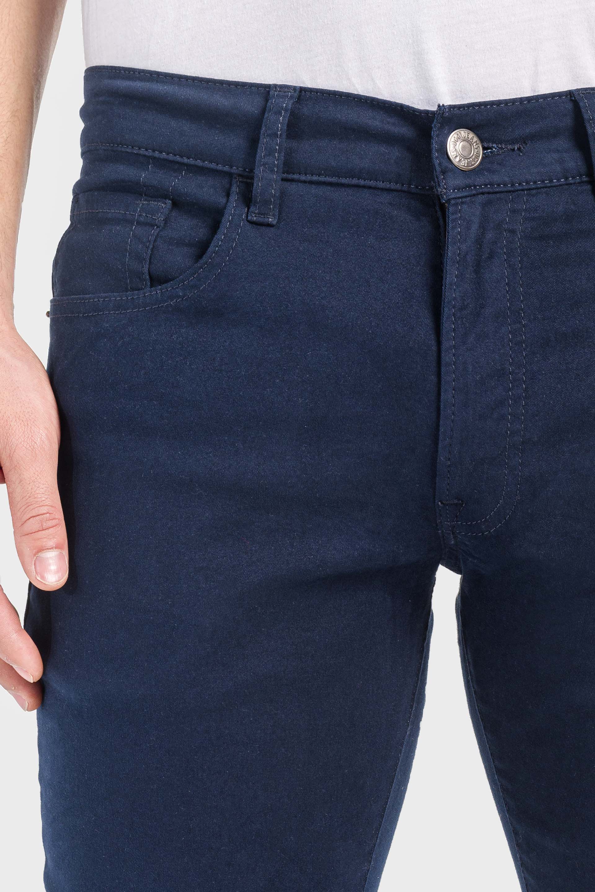 Pantalón Slim Straight Azul Marino para Hombre Vaxter Oggi Jeans