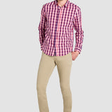 Pantalón Moda Hombre Gabardina Stretch Vaxter Slim Straight Movin Oggi