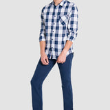 Pantalón Moda Hombre Gabardina Stretch Vaxter Slim Straight Movin Oggi