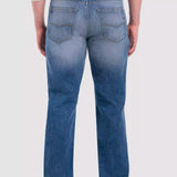 Jeans Slim Straight Azul Claro para Hombre - Vaxter