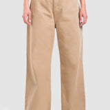 Jeans Amplio Khaki para Mujer - Wide Leg