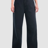 Jeans Amplio Negro para Mujer - Wide Leg