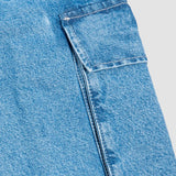 Jeans Amplio Azul Claro para Mujer - Wide Leg