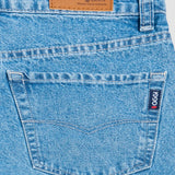 Jeans Amplio Azul Claro para Mujer - Wide Leg