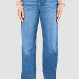 Jeans Amplio Azul Claro para Mujer - Wide Leg