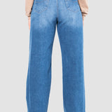 Jeans Amplio Azul Claro para Mujer - Wide Leg