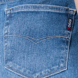 Jeans Amplio Azul Claro para Mujer - Wide Leg