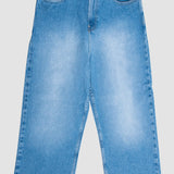 Jeans Amplio Azul Claro para Mujer - Wide Leg