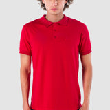 Playera Polo Básica Hombre Manga Corta Slim Oggi