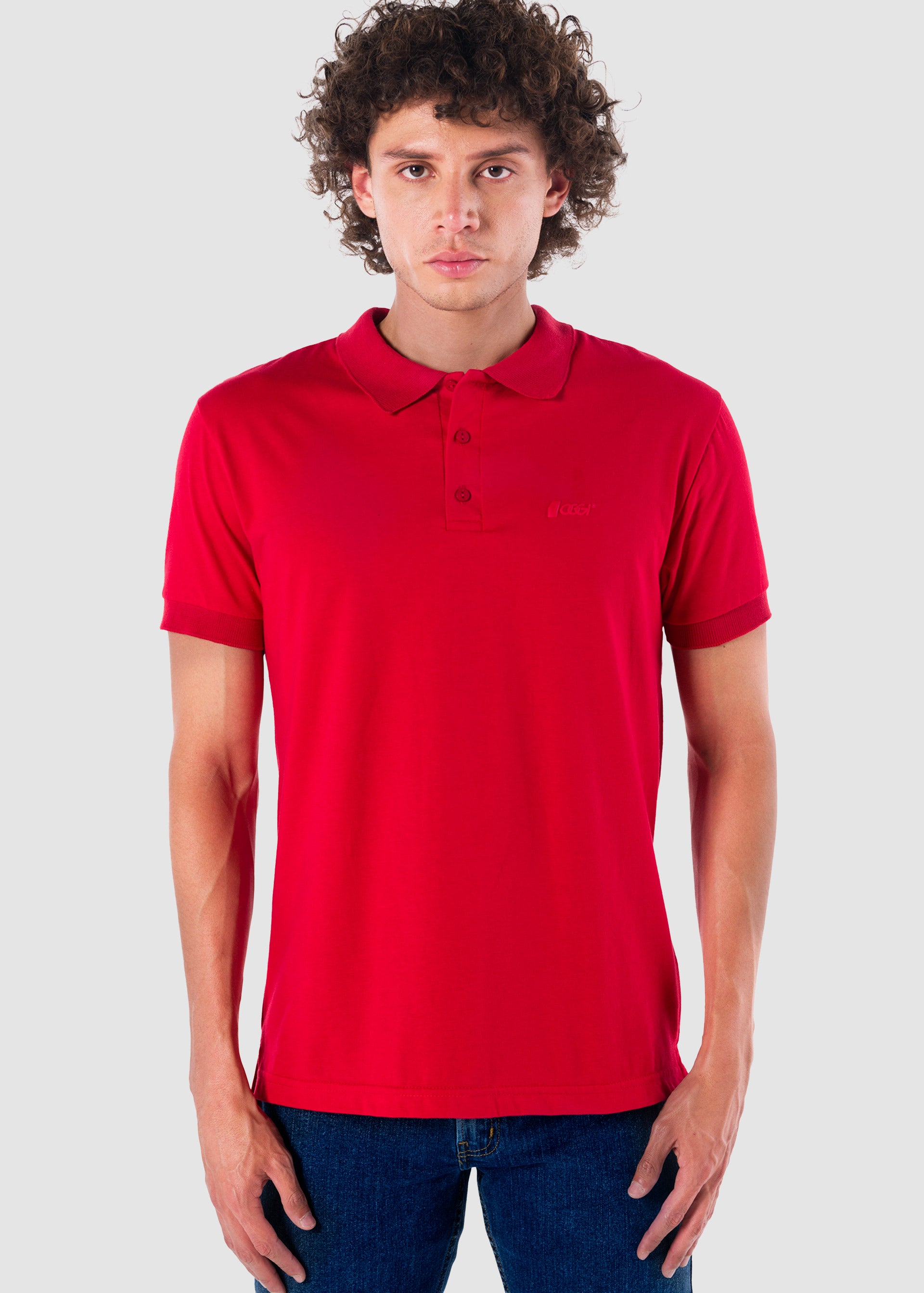 Playera Polo Básica Hombre Manga Corta Slim Oggi