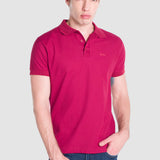 Playera Regular Vino para Hombre - Polo