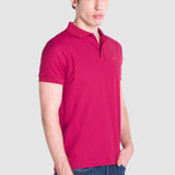 Playera Regular Vino para Hombre - Polo