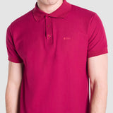 Playera Regular Vino para Hombre - Polo