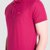 Playera Regular Vino para Hombre - Polo