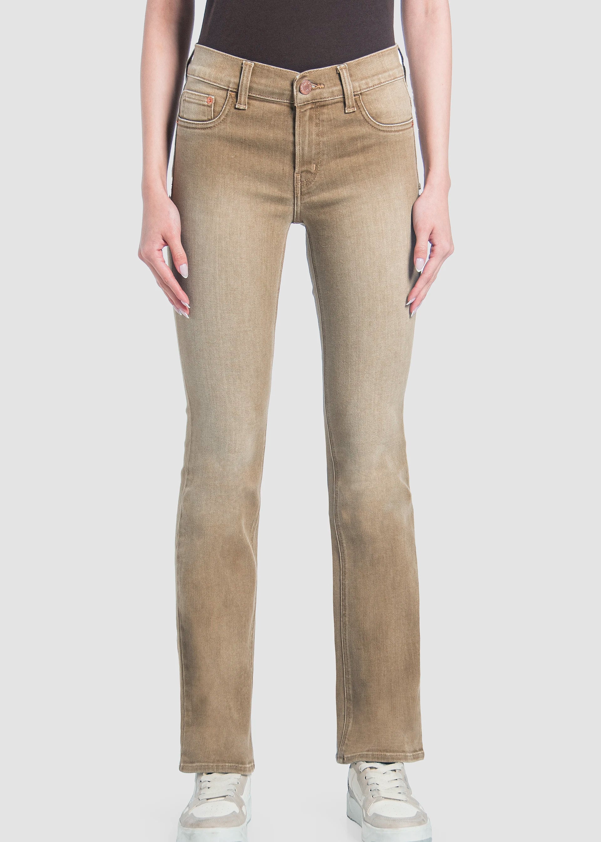 Jeans Mujer Mezclilla Stretch Yess Boot Cut Jaffa Oggi