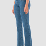 Jeans Moda Mujer Mezclilla Stretch Yess Boot Cut Honey Oggi