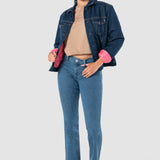 Jeans Moda Mujer Mezclilla Stretch Yess Boot Cut Honey Oggi