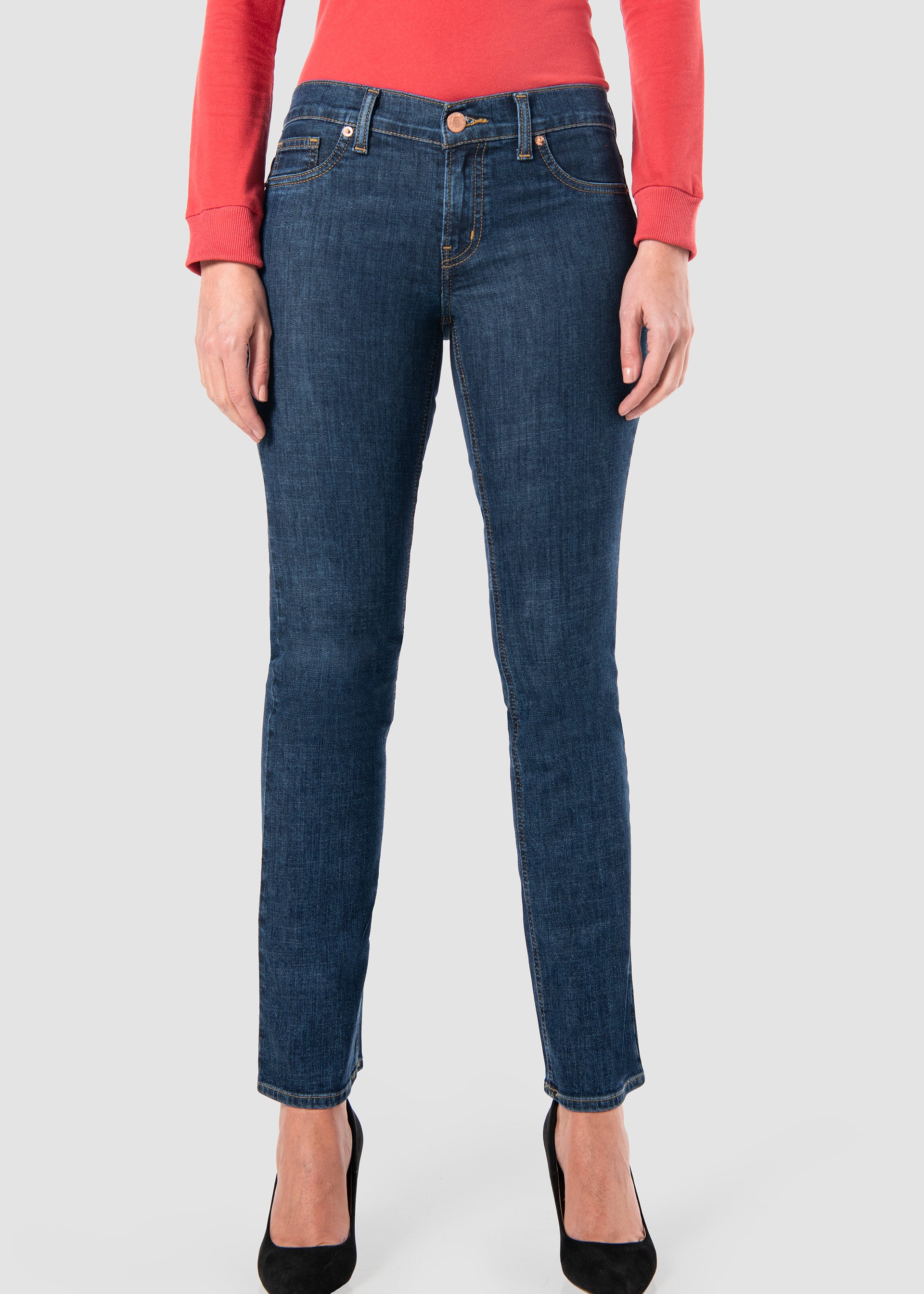 Jeans Moda Mujer Mezclilla Stretch Yess Boot Cut Honey Oggi