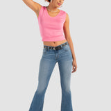 Jeans Boot Cut Azul Claro para Mujer - Yess
