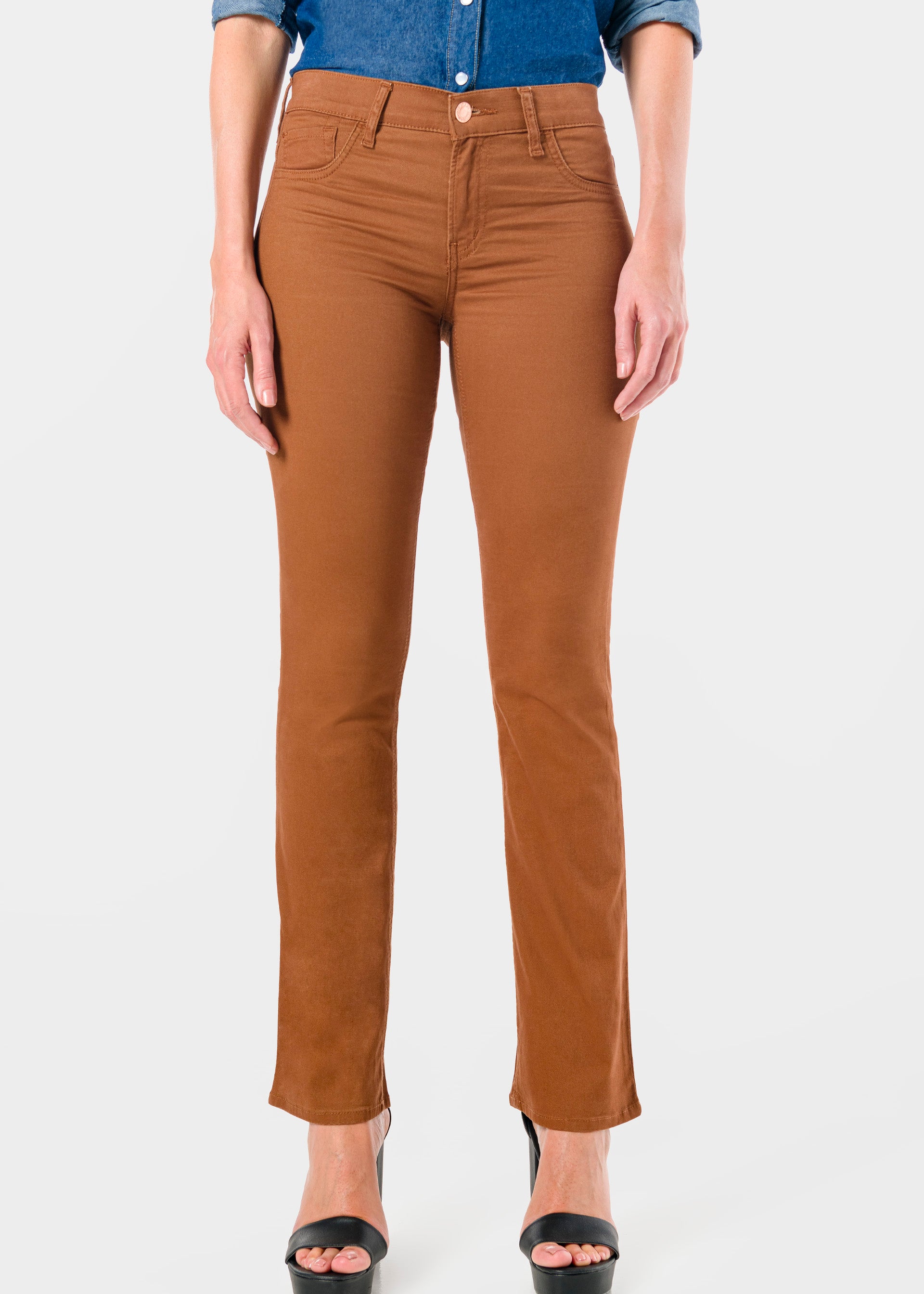 Pantalón Mujer Gabardina Stretch Yess Boot Cut Triny Oggi