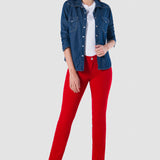 Pantalón Mujer Gabardina Stretch Yess Boot Cut Triny Oggi