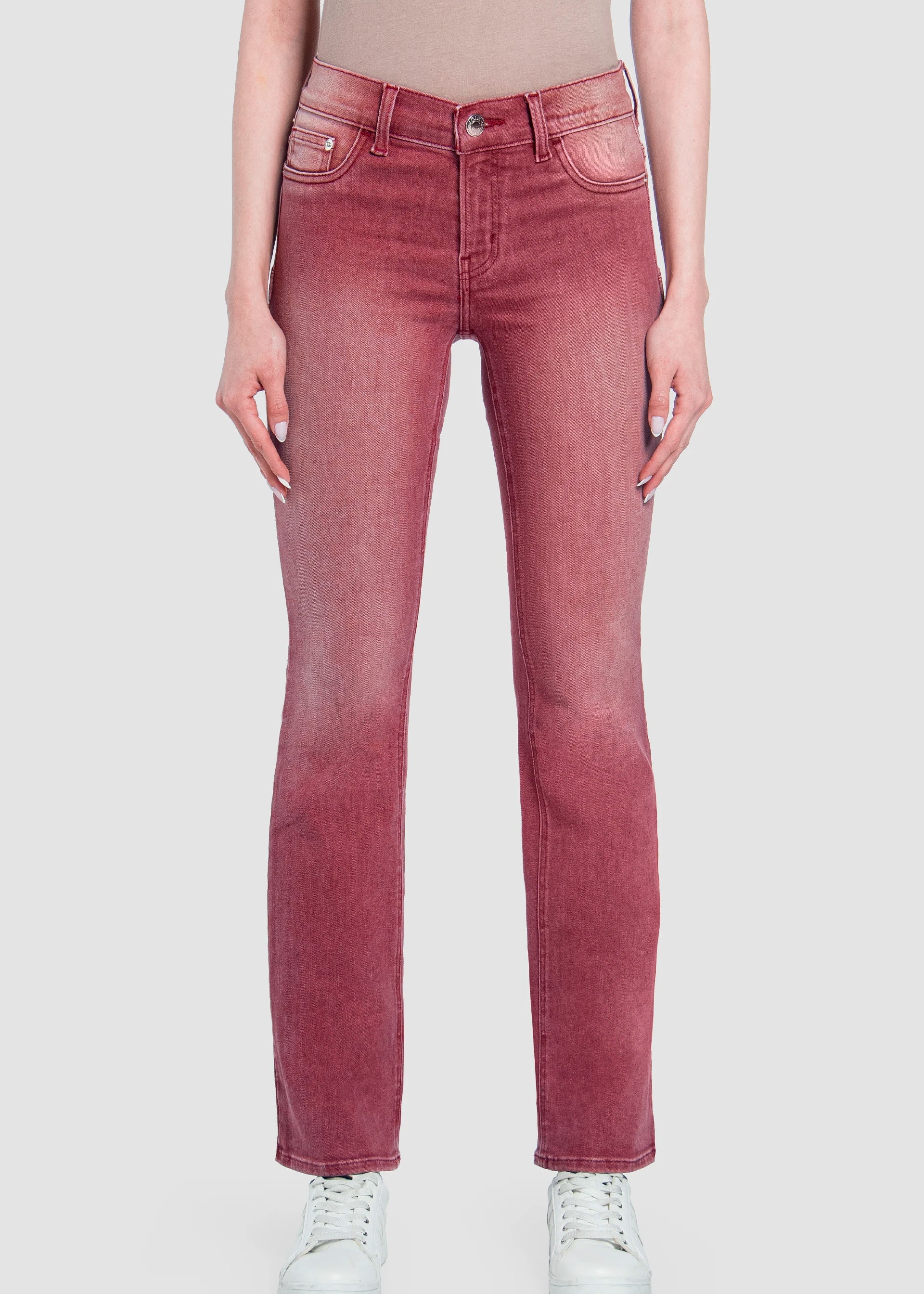 Jeans Mujer Mezclilla Stretch Yess Boot Cut Jaffa Oggi