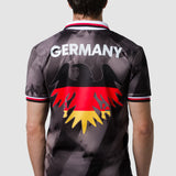 Jersey de Fútbol Tipo Polo Negro para Hombre - Alemania
