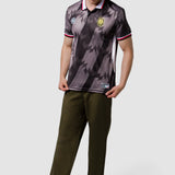 Jersey de Fútbol Tipo Polo Negro para Hombre - Alemania